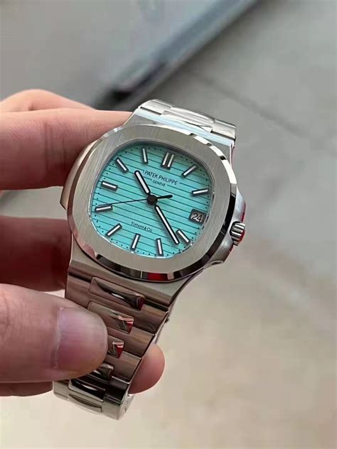 patek philippe nautilus tiffany replica|patek philippe nautilus tiffany price.